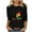 A01-Black, variant on ZVAVZ Womens Casual Tops Trendy,Women's Black History Print T-Shirts 3/4 Sleeve Crew Neck Tees Shirts African American Pride Celebration Blouse Flash Deals of The Day Clearance Black M