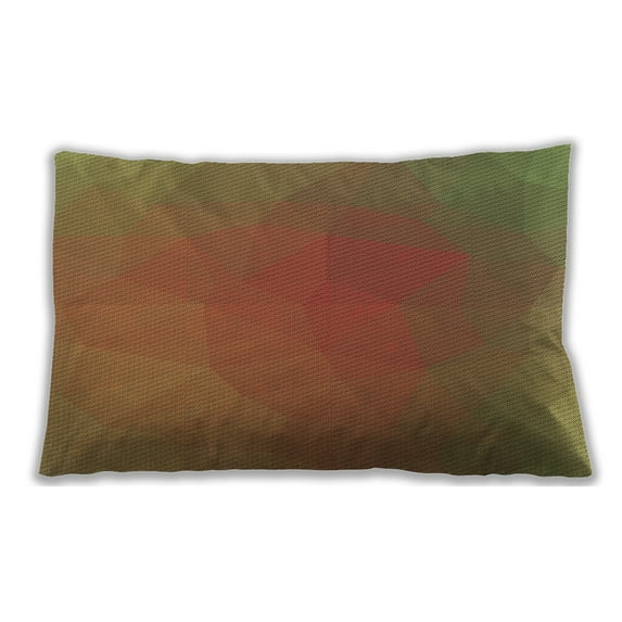 Ahgly Company Outdoor Rectangular Contemporary Lumbar Throw Pillow, 13 inch by 19 inch