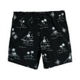 thumbnail image 4 of Hudson Baby Infant Boy Cotton Bodysuit, Shorts and Shoe Set, Pirate Shark, 9-12 Months, 4 of 5