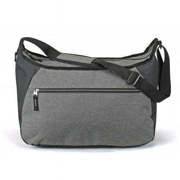 K-Cliffs Heathered Shoulder Bag Travel Tote Casual Shopping Grocery Bags Handbag Gymbag Grey