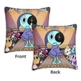 thumbnail image 3 of Fundas de almohada de terciopelo de Dandy's World, fundas de almohada decorativas suaves y acogedoras con cremallera oculta para dormitorio, sofá, sillón, funda de almohada de terciopelo, 3 of 8