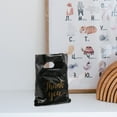 thumbnail image 3 of Raindrops 100pcs Black PVC Merchandise Bags Retail Shopping Bags, 3 of 6
