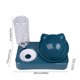 thumbnail image 3 of Dispensador automático de 2 en 1 para comida para mascotas de acero inoxidable, comedor por gravedad, base antideslizante, acero 304, 24,5 cm, para mascotas pequeñas y medianas, 3 of 6