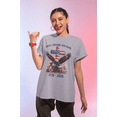 thumbnail image 4 of Faith Freedom 250 Years Patriotic T-Shirt for Men & Women, Vintage Eagle USA Flag Graphic Tee, 1776-2026 Independence Shirt, 4 of 4