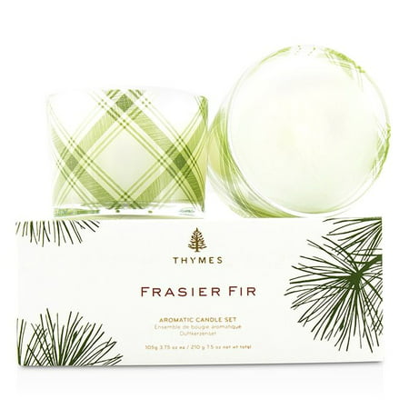 Thymes Aromatic Candle Set - Frasier Fir