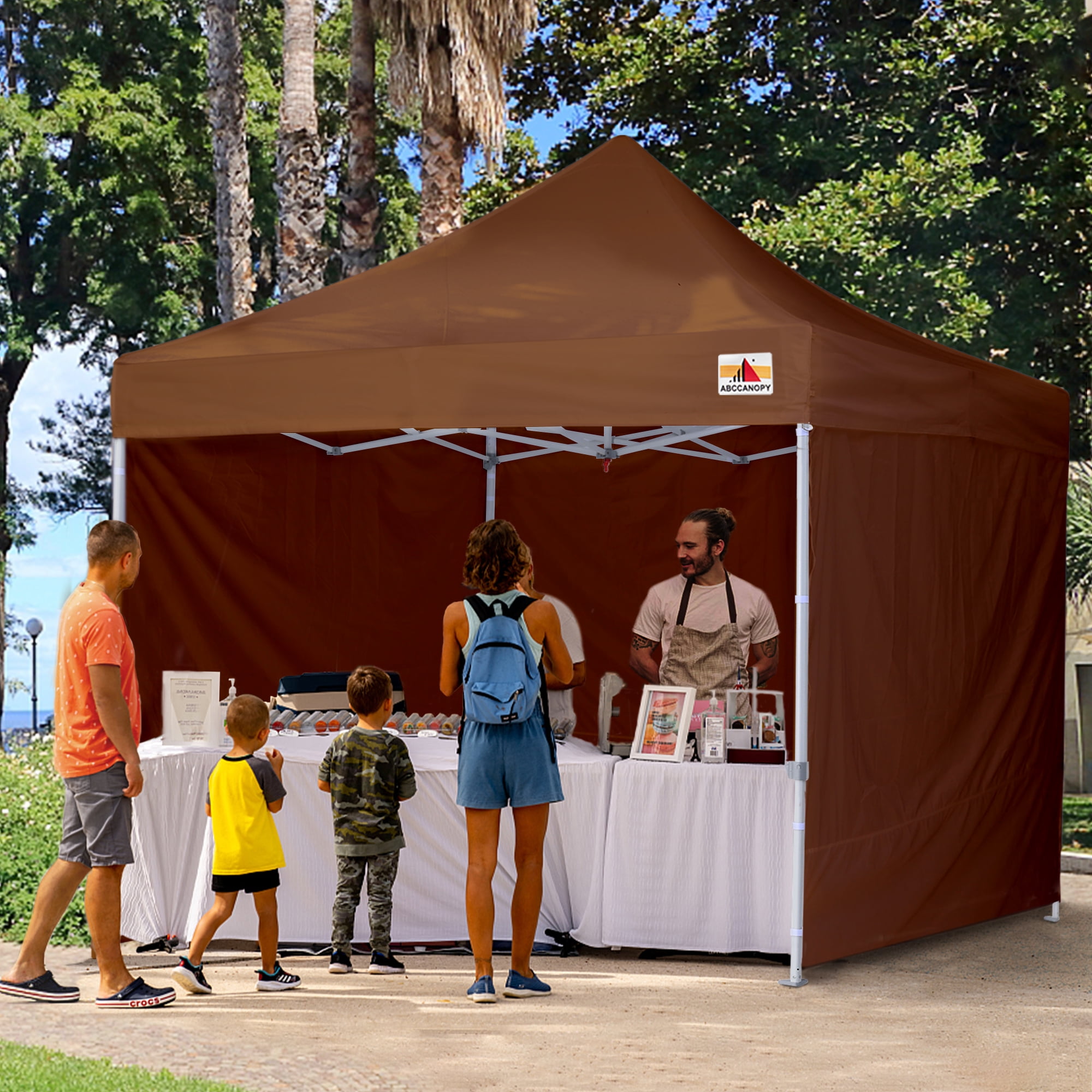 Impact Canopy 5x5 Pop Up Canopy Tent, Lightweight Powder Coated 
