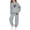 1-Grey77, variant on WOYY Girls Casual Outfits Leopard Heart Print Hoodie Sweatpants Set for Kids, Sizes 2-13