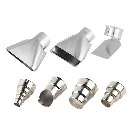 7pcs 35-40mm Heat Gun Nozzles Kit For Hot Air Soldering Station Repair Tool Accessory