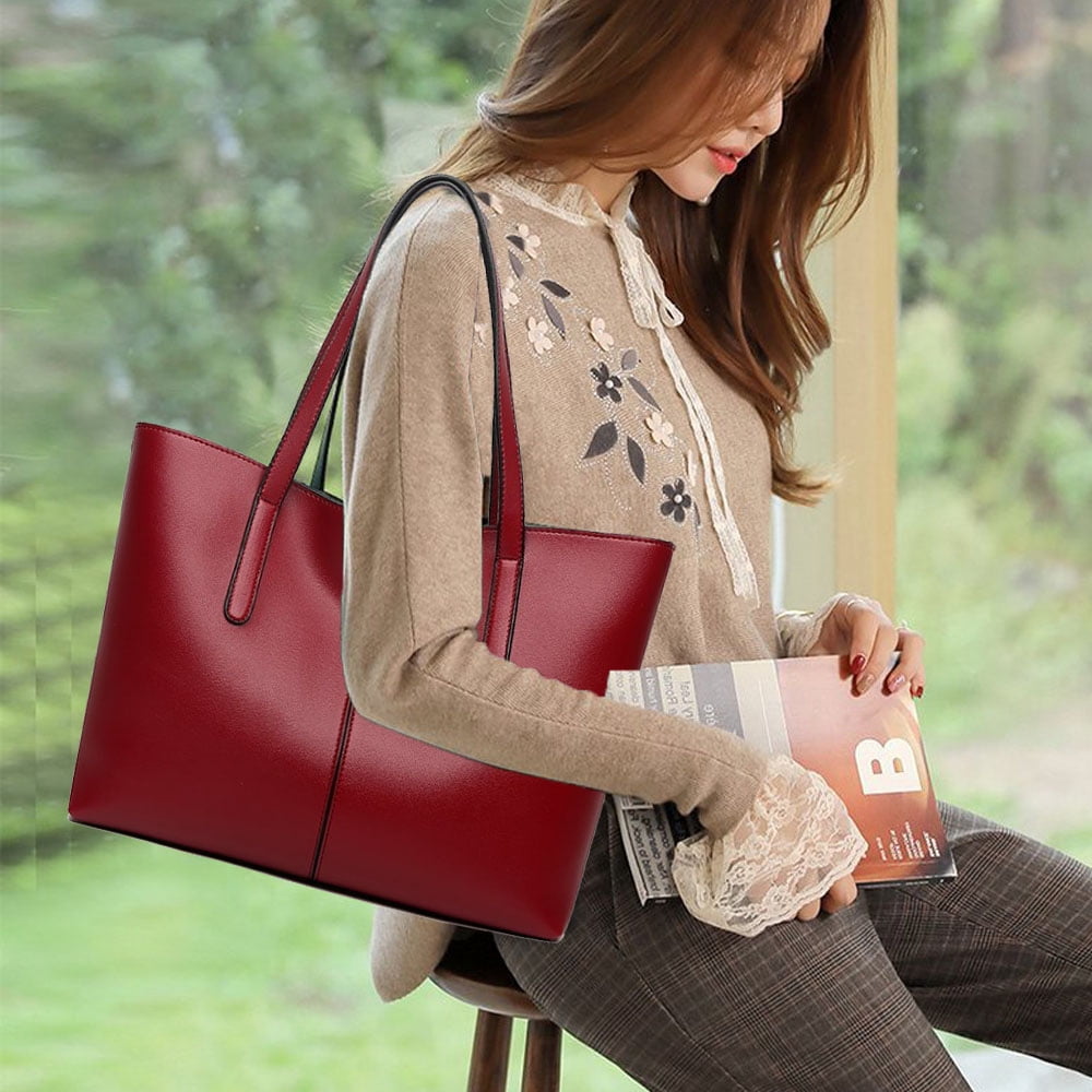 Computer Laptop Bag Women Business Office Work Bag Briefcase Large Travel Handbag