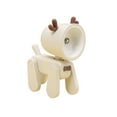 thumbnail image 2 of Lámparas De Plástico Mini luz nocturna recargable por USB con diseño de dinosaurio y ciervo para decoración de escritorio, color beige (1 unidad) JASKFLY, 2 of 9