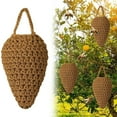 thumbnail image 2 of Wasp Deterrent Hornets Nest Hanging Decoy with Cotton Filling Honeycomb Pattern for Garden Patio and Outdoor Use to Repel Bees and Wasps Naturally, 2 of 6