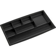 CEP Compression, 7-Compartment Desk Drawer Organizer, 1 Each, Black