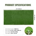 thumbnail image 3 of VEVOR 5x10ft Artificial Grass Turf Tile Realistic Artificial Grass Rug, 35mm Height Natural Looking Fake Grass, Synthetic Fake Grass for Garden Balcony Lawn Landscape, 3 of 9