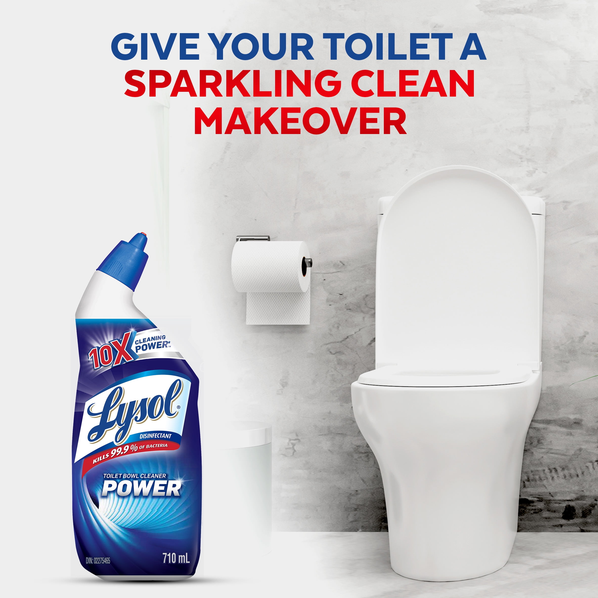 Nettoyant pour cuvette, Puissance, Pouvoir nettoyant 10x 710 ml