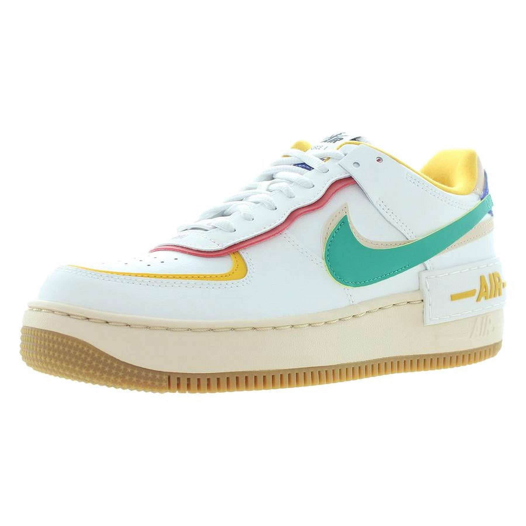 yellow nike air force 1 shadow