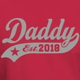 thumbnail image 3 of CafePress - Daddy Est. 2018 Dark T Shirt - Men's Classic Graphic Cotton T-Shirt, 3 of 4