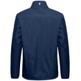 thumbnail image 4 of Little Donkey Andy Men's Lightweight Golf Windbreaker Jacket Windproof Waterproof Outdoor Running Coat Navy Blue L, 4 of 7