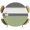 Gray Green, variant on Round Fitted Tablecloths with Elastic Edge Morocco Plaid Teal Stripes Oil-Proof Waterproof Wipeable Table Cover,36" - 44"