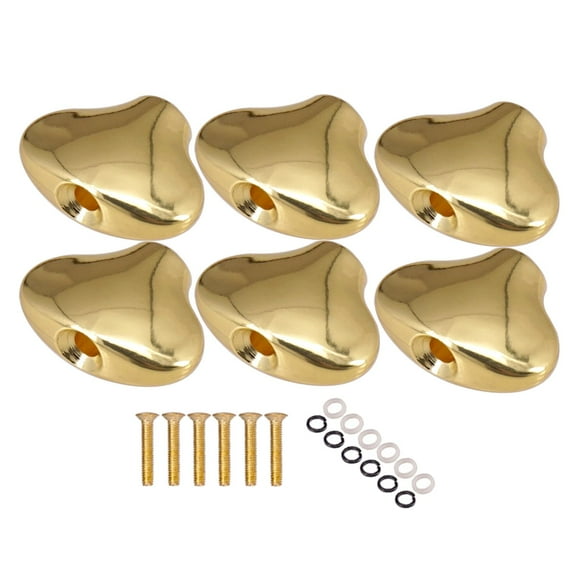 6 Botones De Clavijas De Afinación Yuyangstore Para Guitarra Estilo 5
