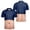 Navy, variant on OIOLOYJM Mens Polo Shirts 3D Print Creativity Performance Short-Sleeve Casual Quick Dry Mesh Golf Shirts Basic Cute Gym Collared Tops Red M