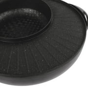 Circular Edition Hotpot Grill Combo Indoor BBQ Barbecue Shops Electric Hot Pot