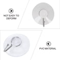 thumbnail image 4 of 16PCS 40mm Transparent Suction Cup Hooks Silicone Wall Hanger, 4 of 10