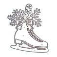 thumbnail image 1 of Enqiretly Ice Shoe DIY Scrapbooking Die Embossing Stencil Handmade Mould Craftsman, 1 of 6