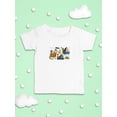 thumbnail image 3 of Cute Baby Animals Boats T-Shirt Infant -Image by Shutterstock,  18 Months, 3 of 4