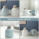 thumbnail image 3 of 1pc Creative Ceramic Vase Decorative Vase Flower Arrangement Bottle (Blue), 3 of 4