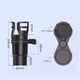 thumbnail image 4 of Riwesomey Portavasos de agua 4 en 1, Base giratoria ajustable, adaptador de expansión de almacenamiento de latas, soporte Universal, piezas interiores Paneles de instrumentos para automóviles Riwesomey VI015458-00B, 4 of 6