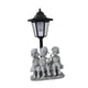 thumbnail image 5 of Estatua de jardín de luces solares, escultura hexagonal de lámparas de jardín, adorno de resina de recolección, decoración para el patio de balcón, 5 of 8