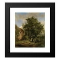 thumbnail image 2 of Johannes Wernardus Bilders 15x17 Black Modern Framed Museum Art Print Titled - Farmyard (1845-1889), 2 of 5