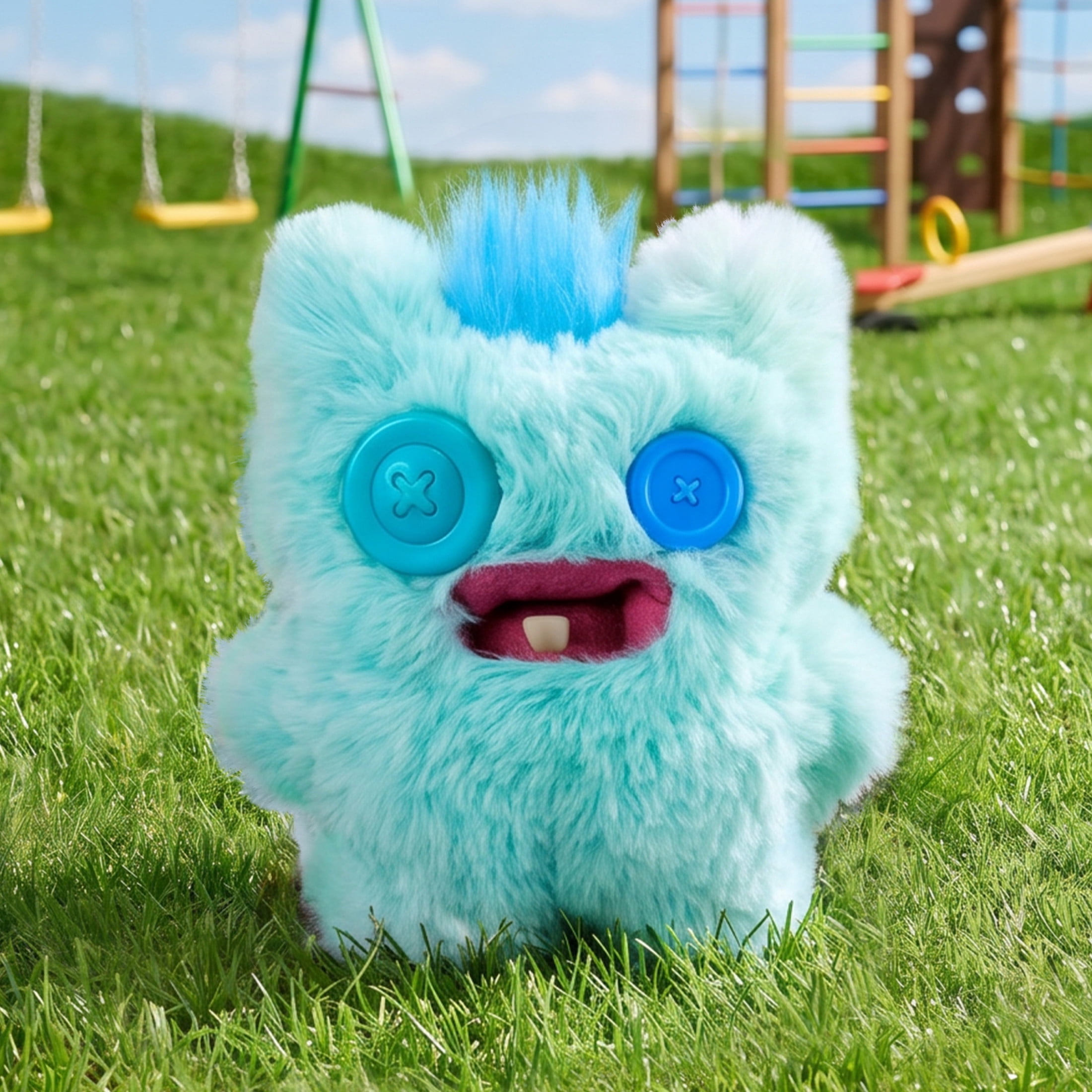 Fuggler Baby Fugg Screech Edition 3.5 Inch Plush Collectible Toy by ZURU Featuring Funny Ugly Monster Design with Mischievous Details, Perfect for Collectors and Fans of Weird Fun