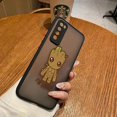 thumbnail image 3 of Matte Case for Huawei NOVA Y70 10 9 8SE 8 7SE 7I 7 6 5I 5 3I 4G 5G Hard PC Case Funda Coque Capa Shell Cover Marvel Comics Groot, 3 of 5