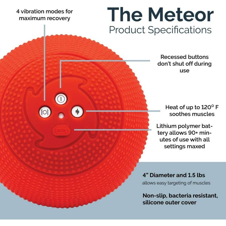 myostorm the meteor 2.1 heating and vibrating massage ball HoMedics All-Body Adjustable Massager with Heat
