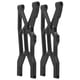 thumbnail image 2 of Un par de brazos de suspensión delanteros e inferiores de aleación de aluminio RC adecuados para el control remoto de arrma 1 / 10 carbonblack, 2 of 10