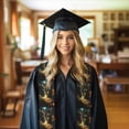 thumbnail image 6 of Easygdp Magical Tarot Reading Unisex Adult Graduation Stole Shawl 36" Long for Academic Commencements Shawl-Flattened, 6 of 7