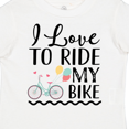 thumbnail image 4 of Inktastic Bicycle I Love to Ride My Bike Girls Toddler T-Shirt, 4 of 5