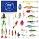 thumbnail image 1 of Calendario de adviento de pesca 2024 con juego de señuelos de pesca para Fisher, 1 of 7