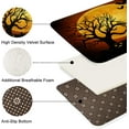 thumbnail image 5 of Halloween Bath Mat Bathroom Mat Rug No Silp, Halloween Bathroom Decorations 18x30 Inches for Home Kitchen Bedroom, 5 of 6