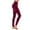 Wine, variant on Kixjoy High Waisted Leggings for Women Oversized Workout Seamless Leggings Sport Fall Cargo Pant Soft Warm Silm Fit Tummy Control Leggings for Women, Gray L