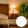 thumbnail image 3 of Shisuyan DIY Lampshade Frame Metal Wire Lampshade Frame Pendant Light Bulb Cage Frame, 3 of 8