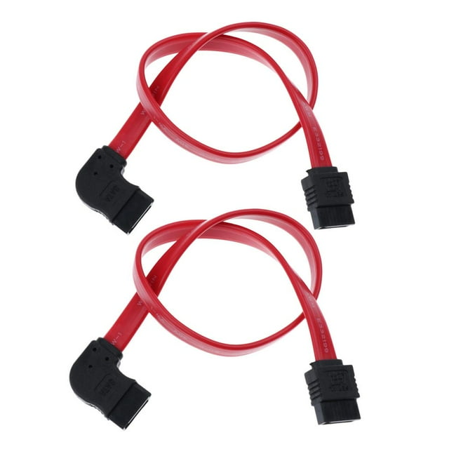 2x Cable Premium III Cable de Datos HDD SDD de 6 GigaBits Per Second Y Pestillo de Bloqueo de