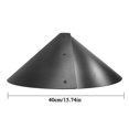 thumbnail image 3 of Deflector de mapache envolvente, comederos para pájaros colgantes, postes, protector dividido, deflector de plástico a prueba, 3 of 6