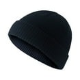thumbnail image 3 of Men Women Beanie Hat Warm Ribbed Winter Turn Ski Fisherman Docker Hat Unisex, 3 of 8
