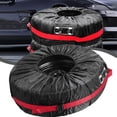 thumbnail image 6 of BAMILL 13-23IN Car Spare Tyre Tire Protection Cover Carry Tote Handle Storage Bags S, 6 of 6