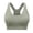 Green, variant on HNMKIU Plus Size Sports Bras for Women with Adjustable Straps Back Shockproof Underwire Free with Beauty Back Design Detachable for Fitness Plus Yoga Bras for Women Red,XL
