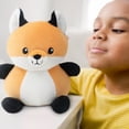 thumbnail image 2 of Animal Adventure® WelloBeez™ Antimicrobial Buds Plush, 5" Orange Fox, Child, 2 of 6