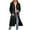 Black B, variant on Winter Coats for Women, Womens Fleece Coats, Casual Fashion Solid Long Sleeve Hooded Zipper Drawstring Tops