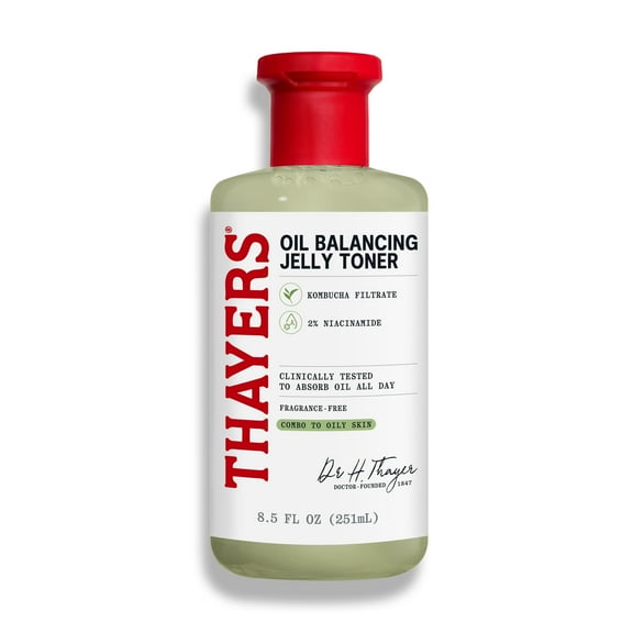 Thayers Oil Balancing Jelly Toner for Face, Combo to Oily Skin, Thayers Facial Toner, 8.5 fl oz
